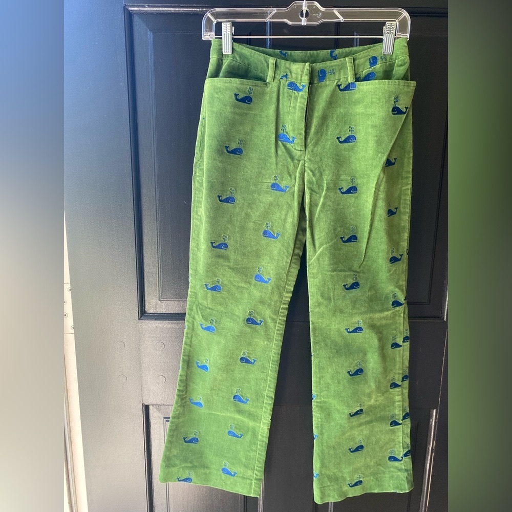 Lilly Pulitzer crop embroidered pants